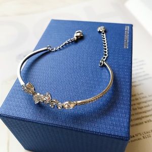 Swarovski butterflies crystal bracelet-NWT